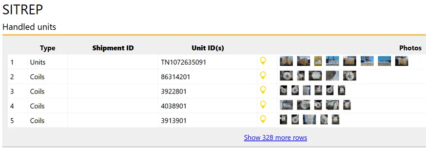 arl Breakbulk Tally