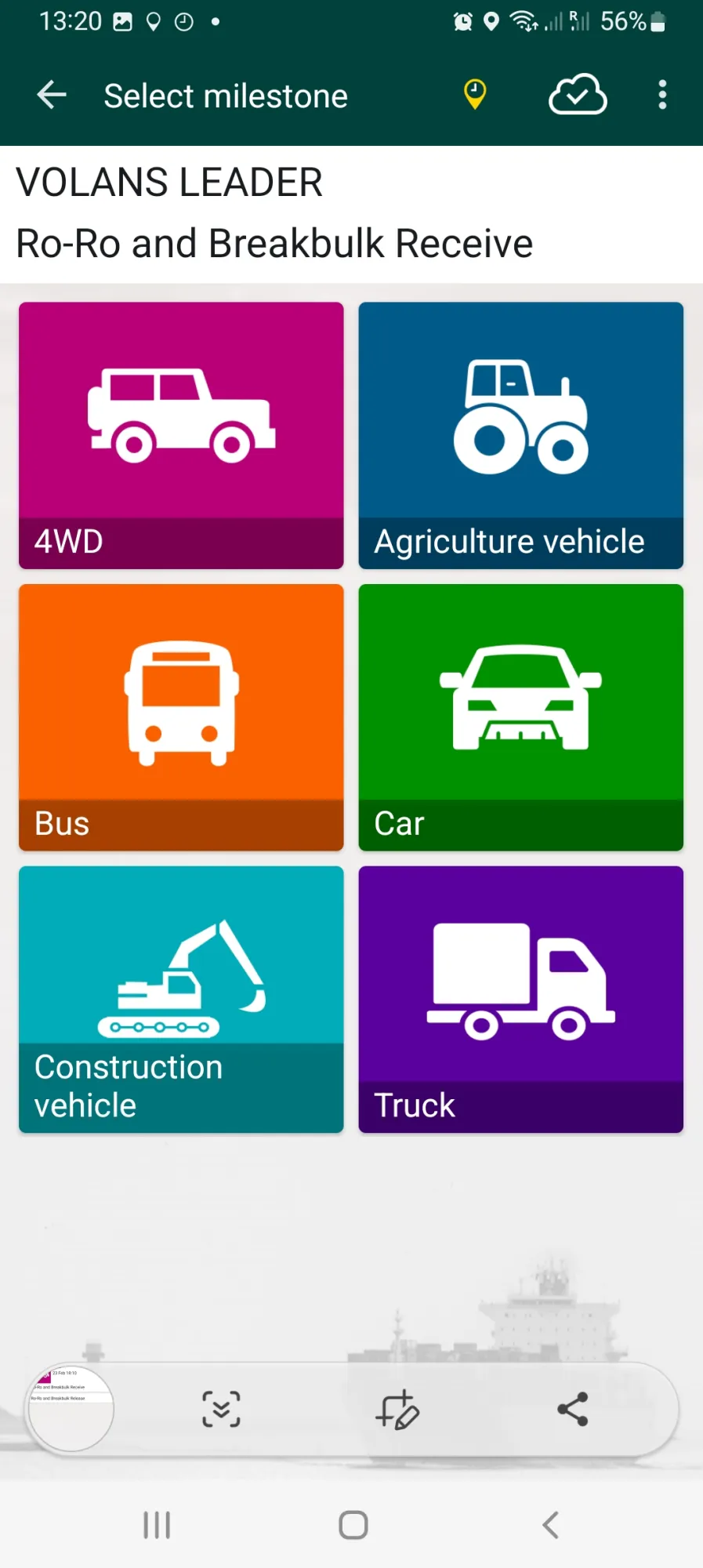 arl Ro-Ro Tally screenshot
