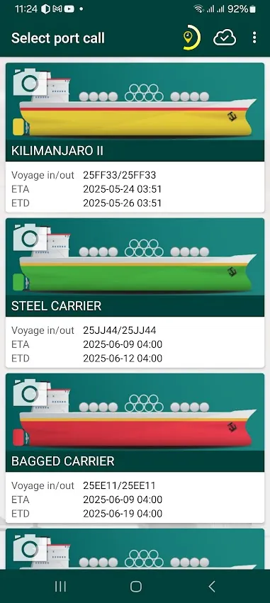 arl Breakbulk Tally screenshot